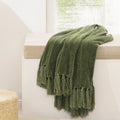 Soft Chenille Throw Blanket