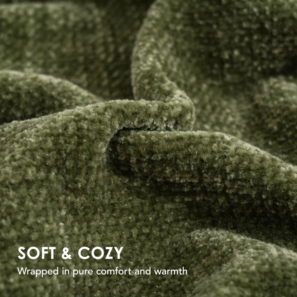 Soft Chenille Throw Blanket